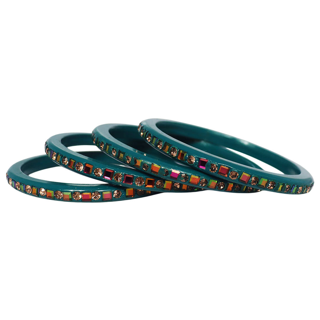 Festive Special Handmade Pure Lac Bangles with Latest Stones Design