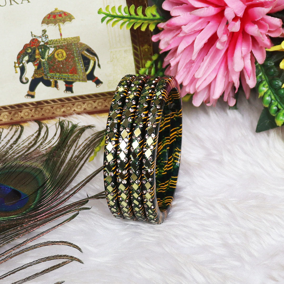 Lahariya Lac Bangles Set Rakhi Gifts for Bhabhi