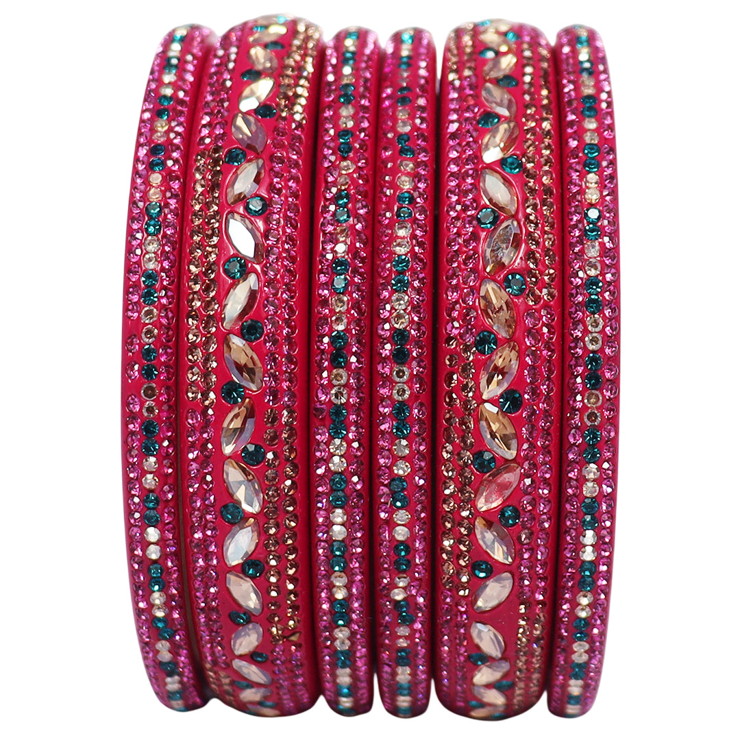 Festival Special Designer Lac Bangles Set With Latest Kundan Design