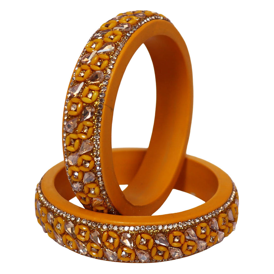 Jaipuri Handmade Lac Kada Bangles For Women With Latest Kundan Design