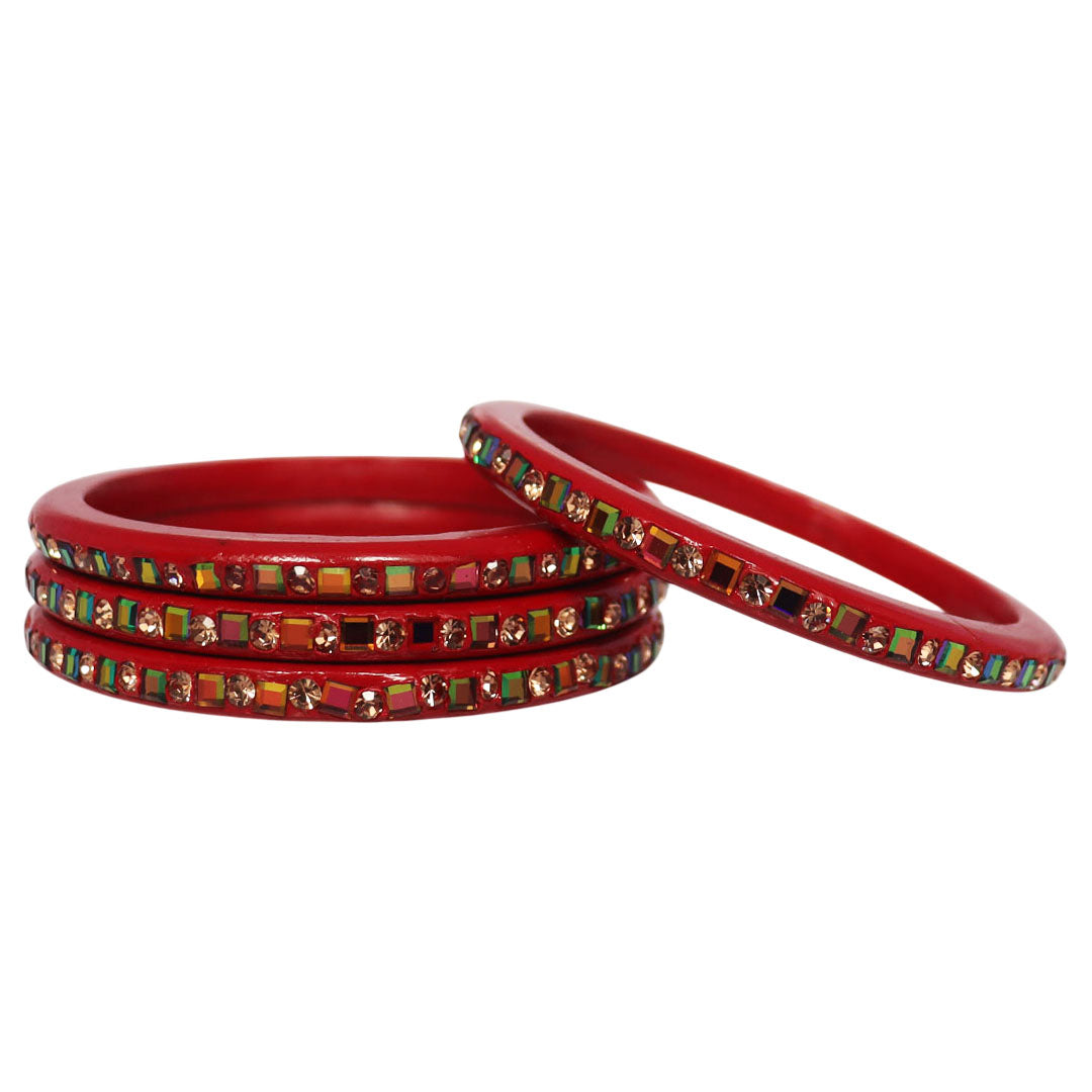 Festive Special Handmade Pure Lac Bangles with Latest Stones Design