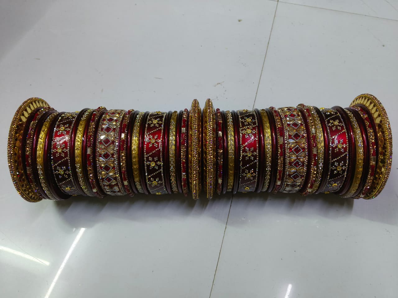 Lac Bridal Bangle Set For Women
