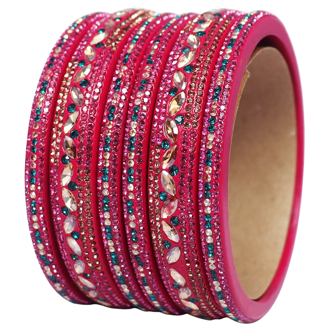 Festival Special Designer Lac Bangles Set With Latest Kundan Design