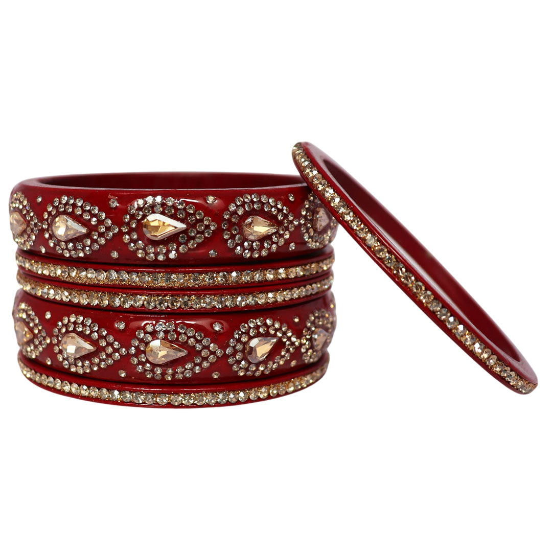Raksha Bandhan Special Pure Lac Short Bangles Set For Sister