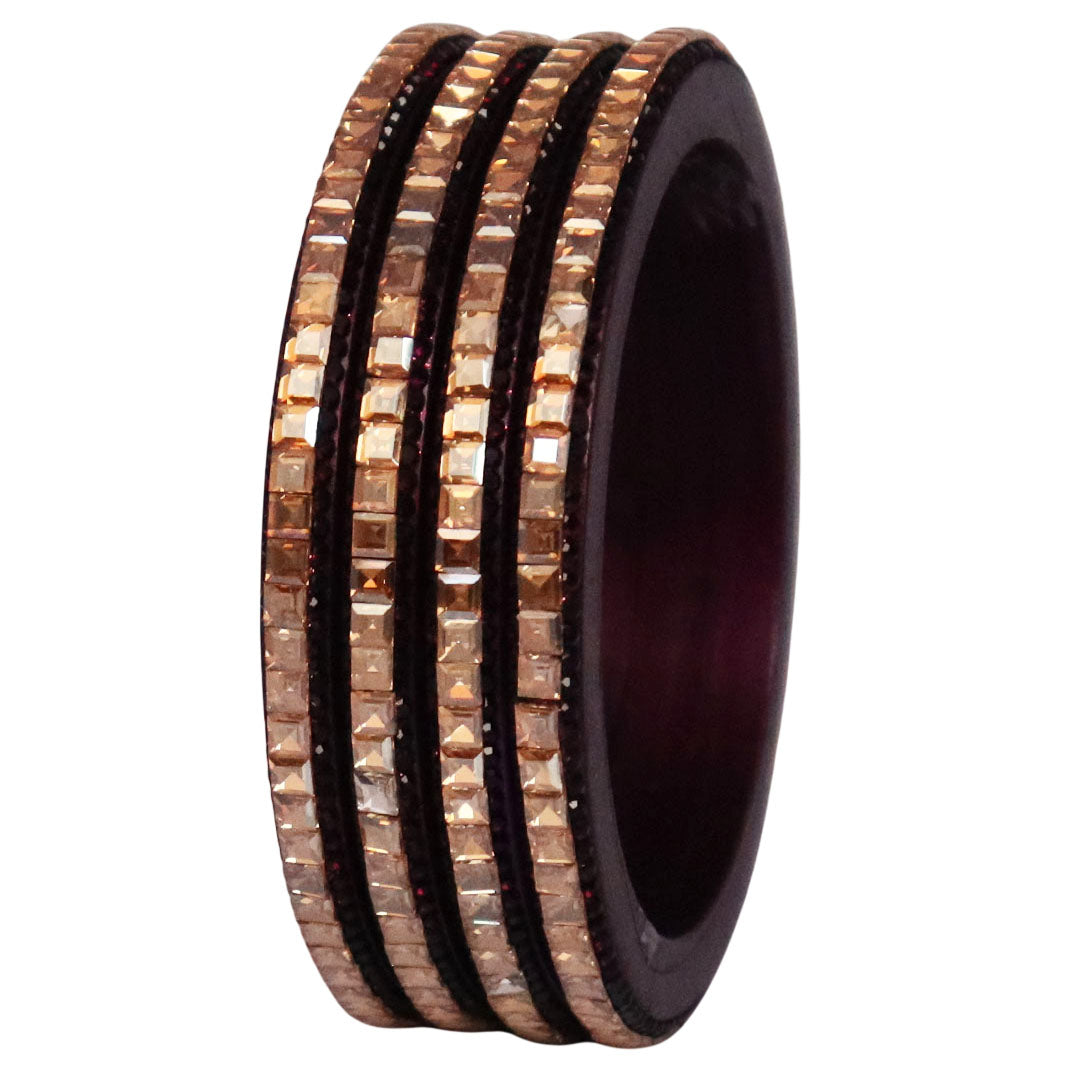 Handcrafted Lac Bangles – Rajasthani Kundan Design for Weddings