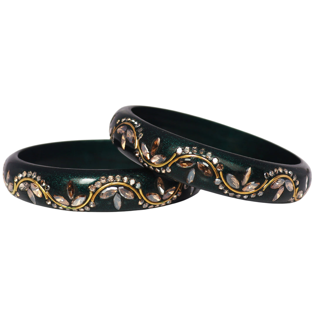 Raksha Bandhan Special Pure Lac Kada Bangles Pair