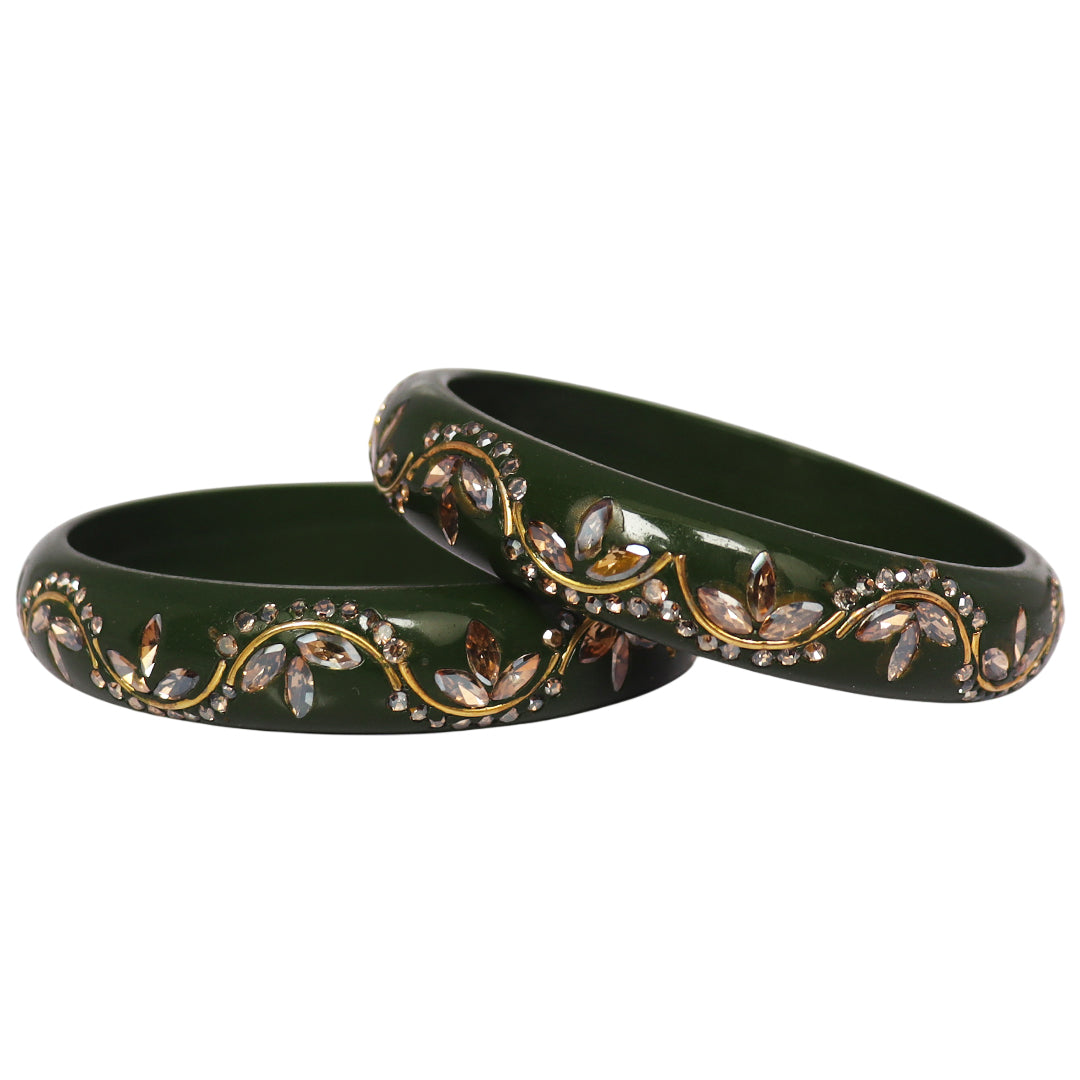Raksha Bandhan Special Pure Lac Kada Bangles Pair