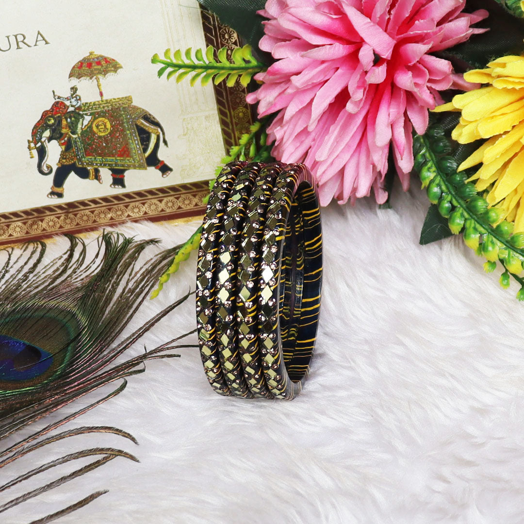 Lahariya Lac Bangles Set Rakhi Gifts for Bhabhi