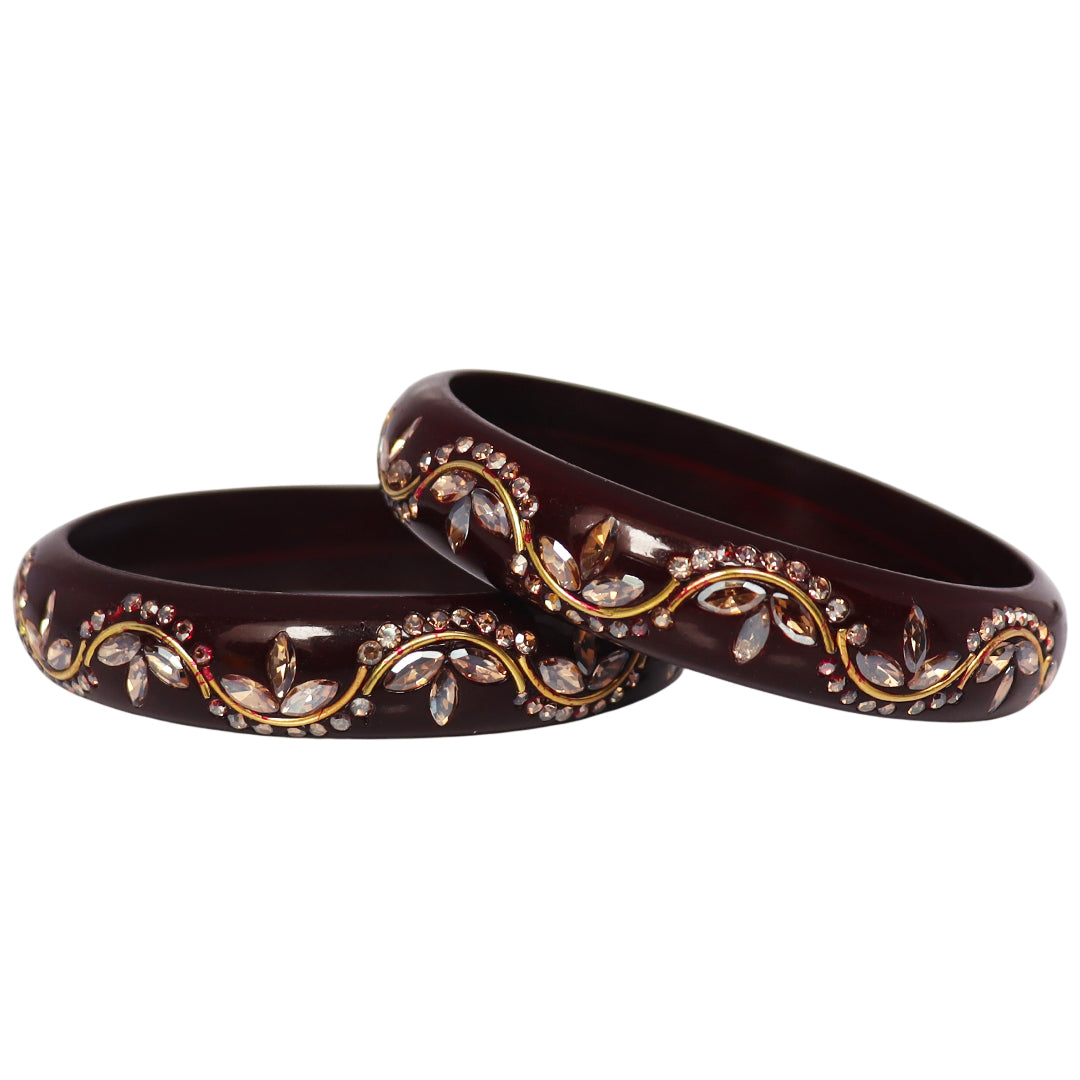 Raksha Bandhan Special Pure Lac Kada Bangles Pair
