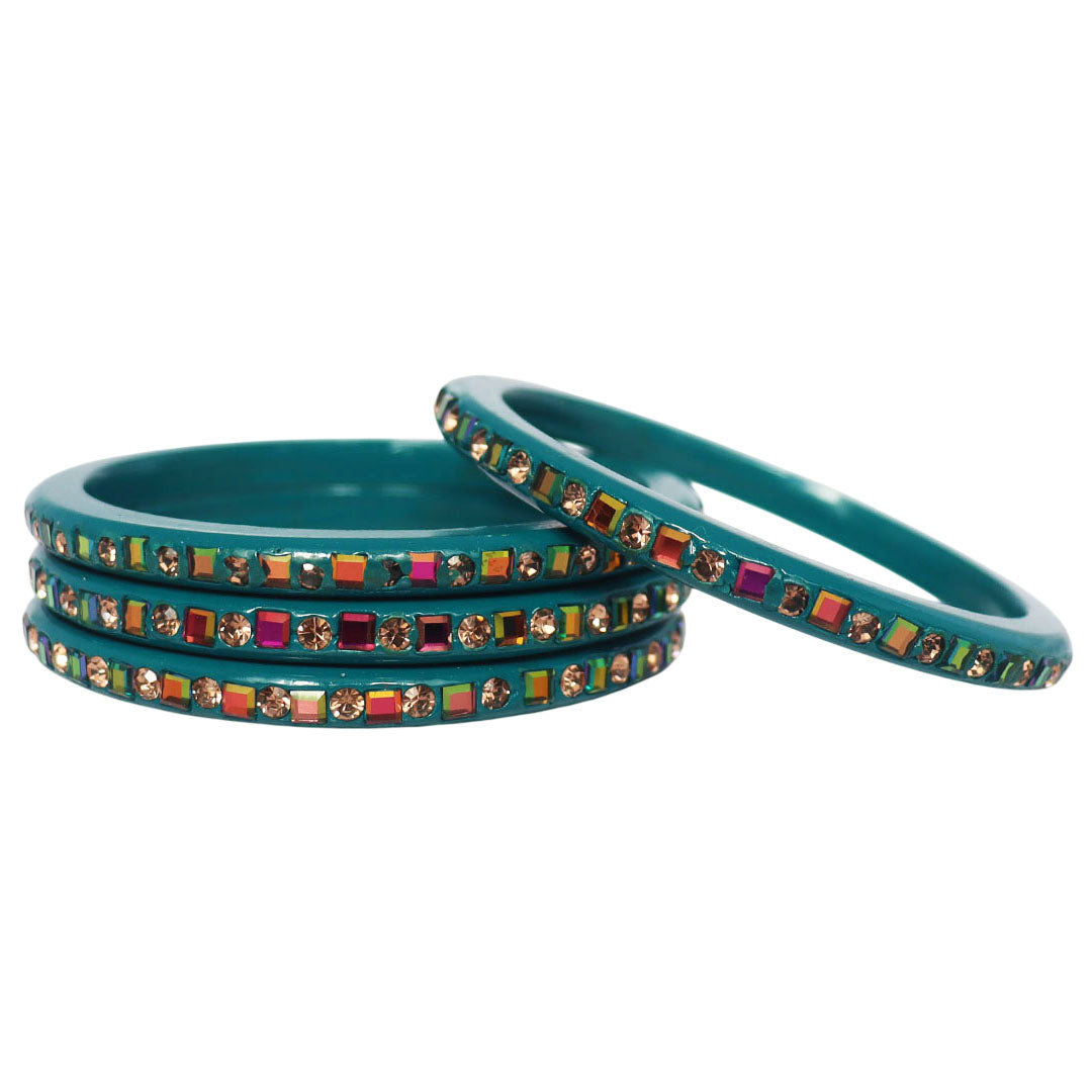 Festive Special Handmade Pure Lac Bangles with Latest Stones Design