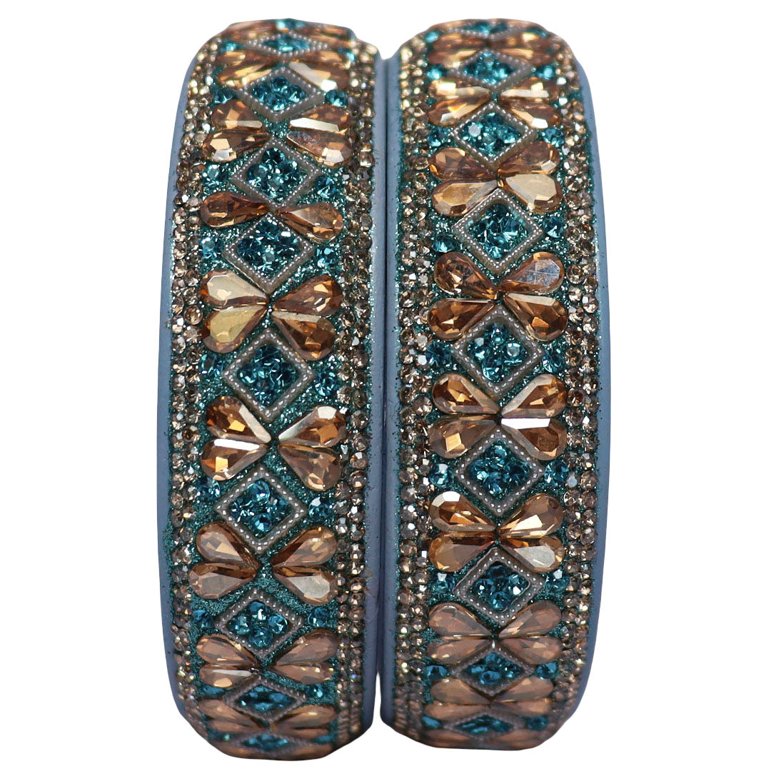 Jaipuri Designer Lac Kada Bangles For Women With Latest Kundan Design