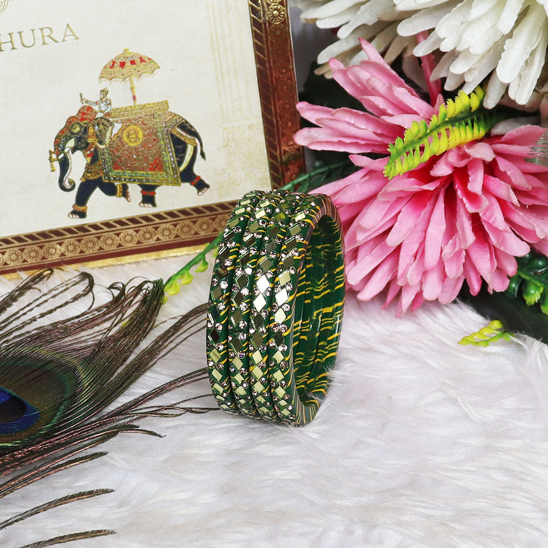 Lahariya Lac Bangles Set Rakhi Gifts for Bhabhi