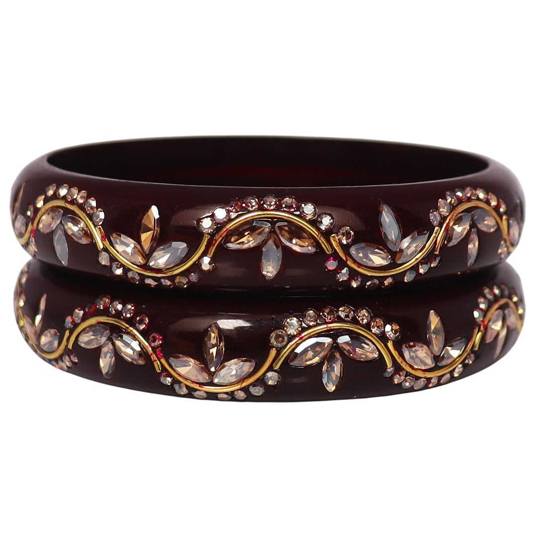 Raksha Bandhan Special Pure Lac Kada Bangles Pair