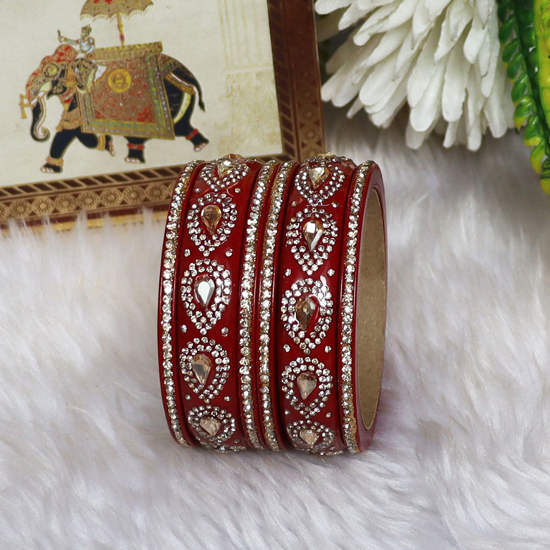 Raksha Bandhan Special Pure Lac Short Bangles Set For Sister
