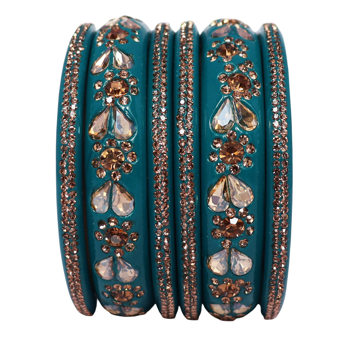 Jaipuri Handmade Lac Chura Set With Latest Kundan Design