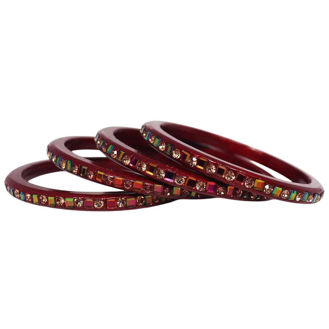 Festive Special Handmade Pure Lac Bangles with Latest Stones Design