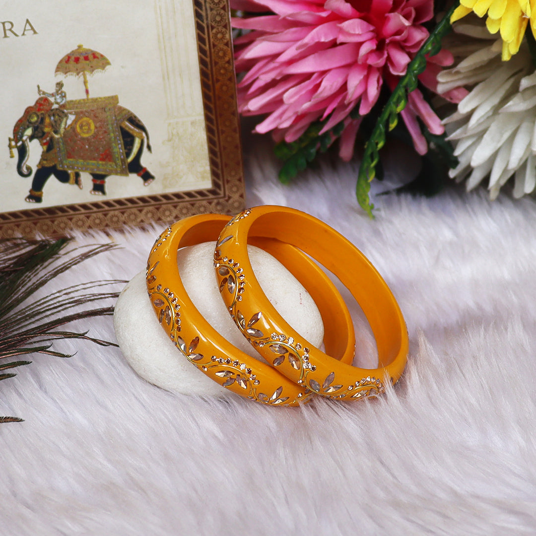 Raksha Bandhan Special Pure Lac Kada Bangles Pair