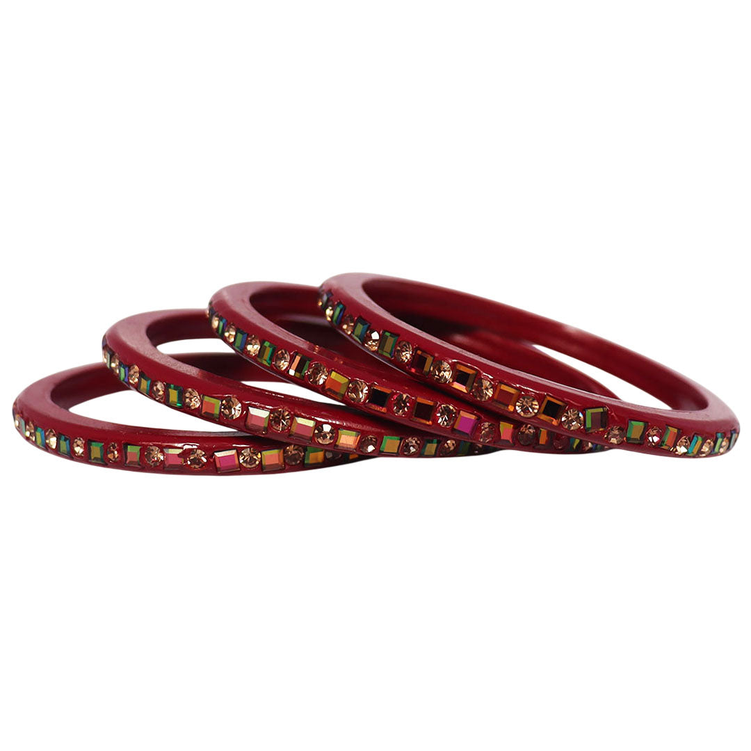 Festive Special Handmade Pure Lac Bangles with Latest Stones Design