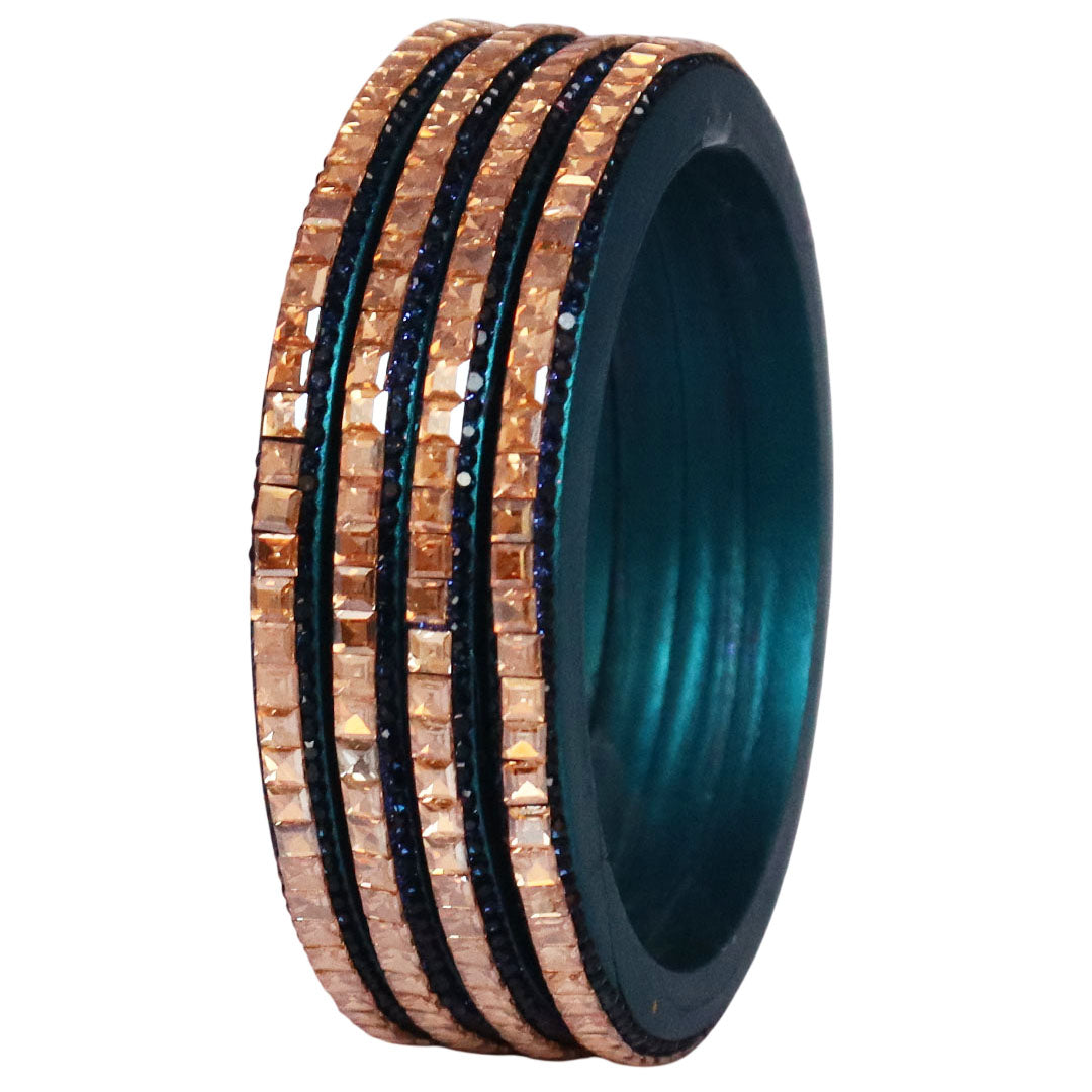 Handcrafted Lac Bangles – Rajasthani Kundan Design for Weddings