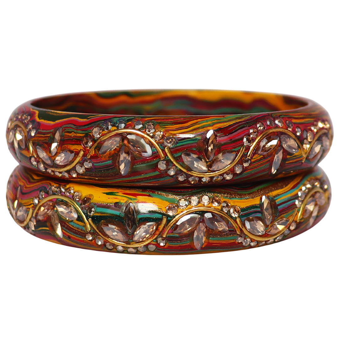 Raksha Bandhan Special Pure Lac Kada Bangles Pair