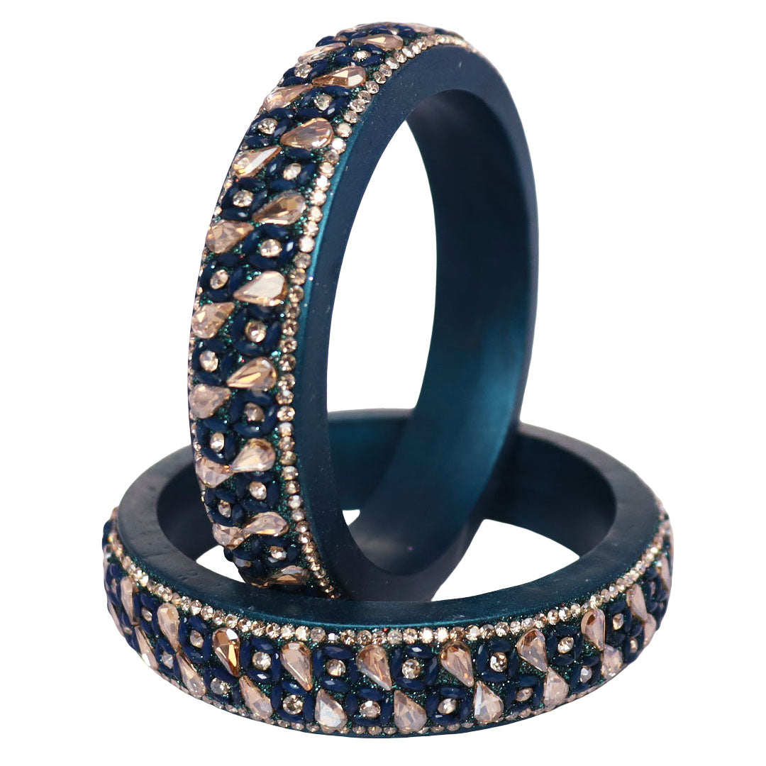 Jaipuri Handmade Lac Kada Bangles For Women With Latest Kundan Design