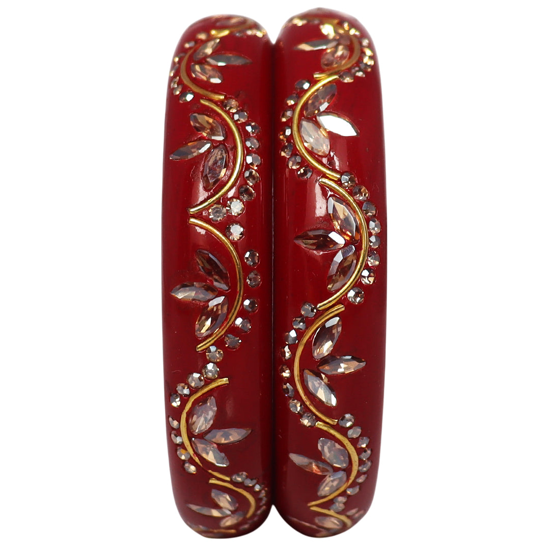 Raksha Bandhan Special Pure Lac Kada Bangles Pair