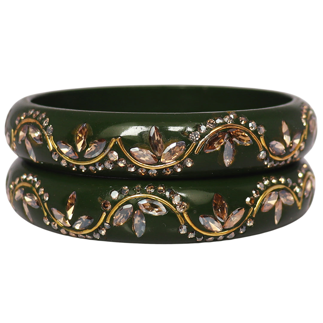 Raksha Bandhan Special Pure Lac Kada Bangles Pair