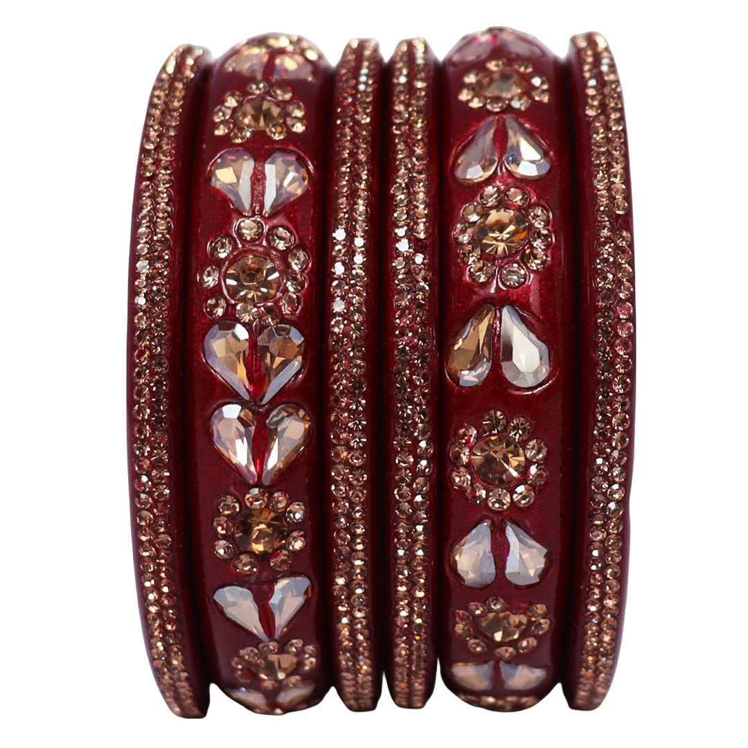Jaipuri Handmade Lac Chura Set With Latest Kundan Design