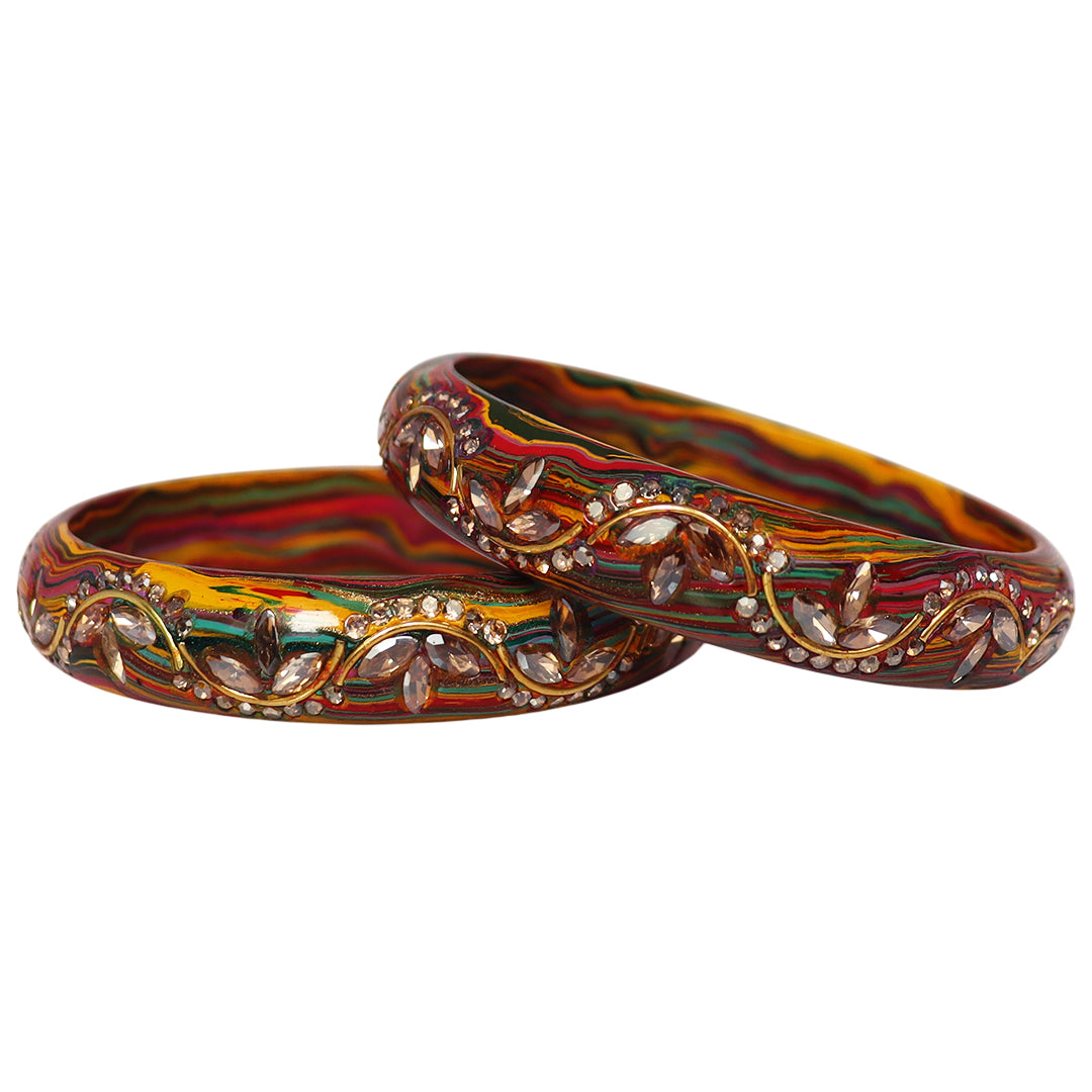 Raksha Bandhan Special Pure Lac Kada Bangles Pair