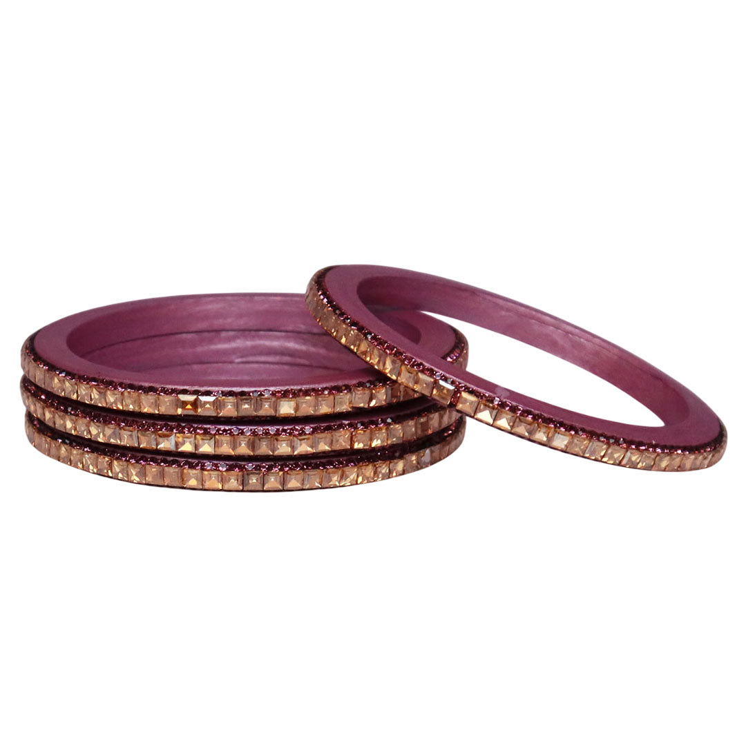 Handcrafted Lac Bangles – Rajasthani Kundan Design for Weddings