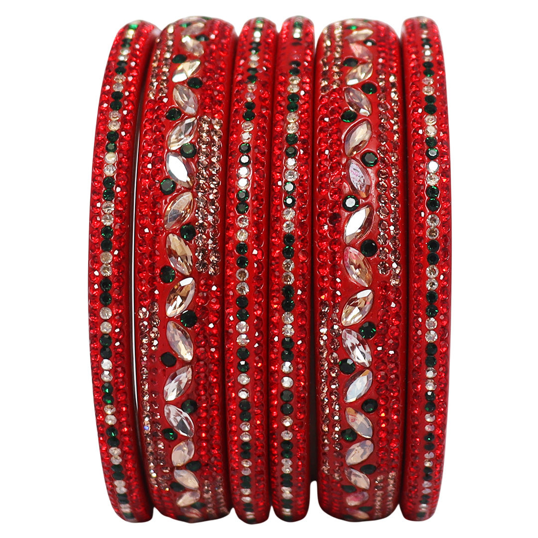Festival Special Designer Lac Bangles Set With Latest Kundan Design