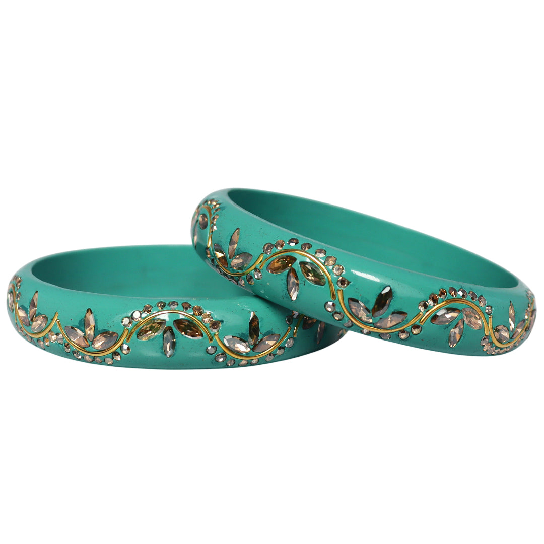 Raksha Bandhan Special Pure Lac Kada Bangles Pair