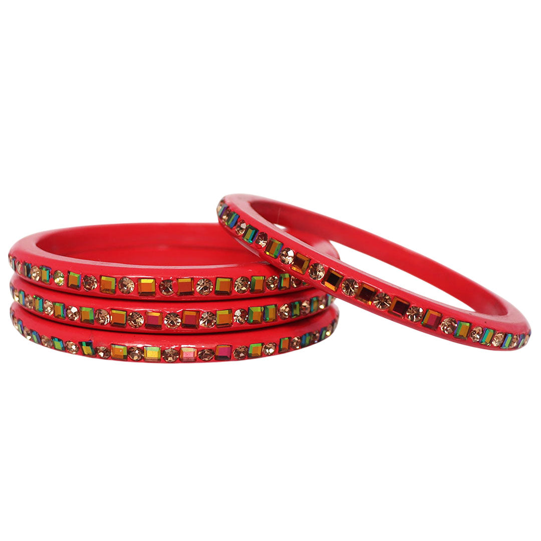 Festive Special Handmade Pure Lac Bangles with Latest Stones Design