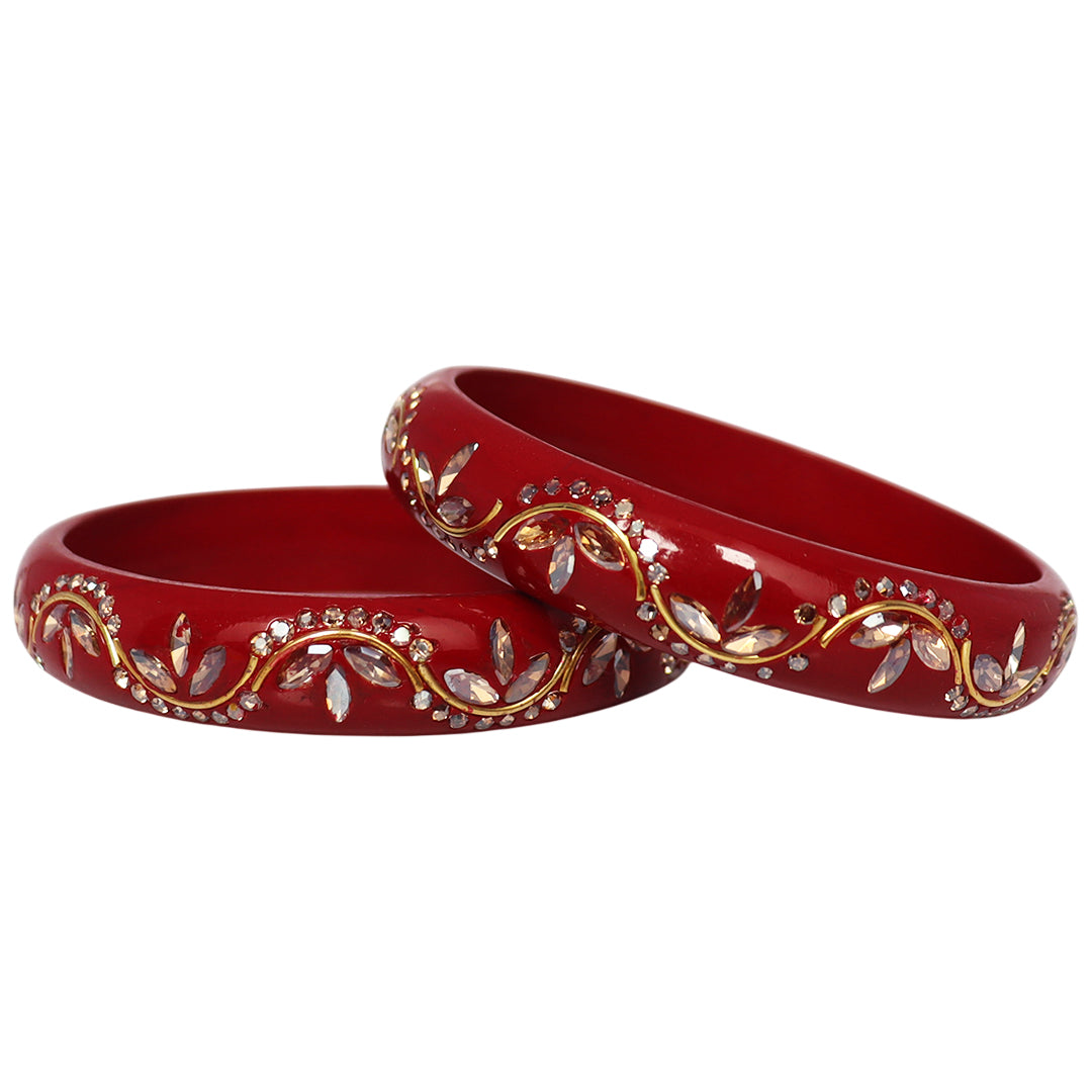 Raksha Bandhan Special Pure Lac Kada Bangles Pair