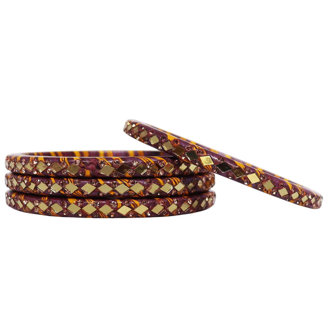 Lahariya Lac Bangles Set Rakhi Gifts for Bhabhi