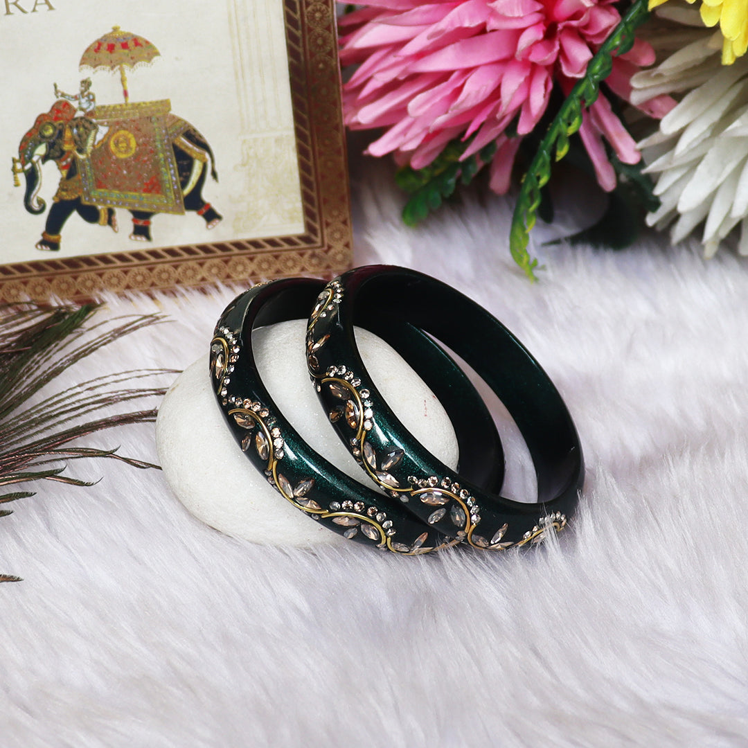 Raksha Bandhan Special Pure Lac Kada Bangles Pair