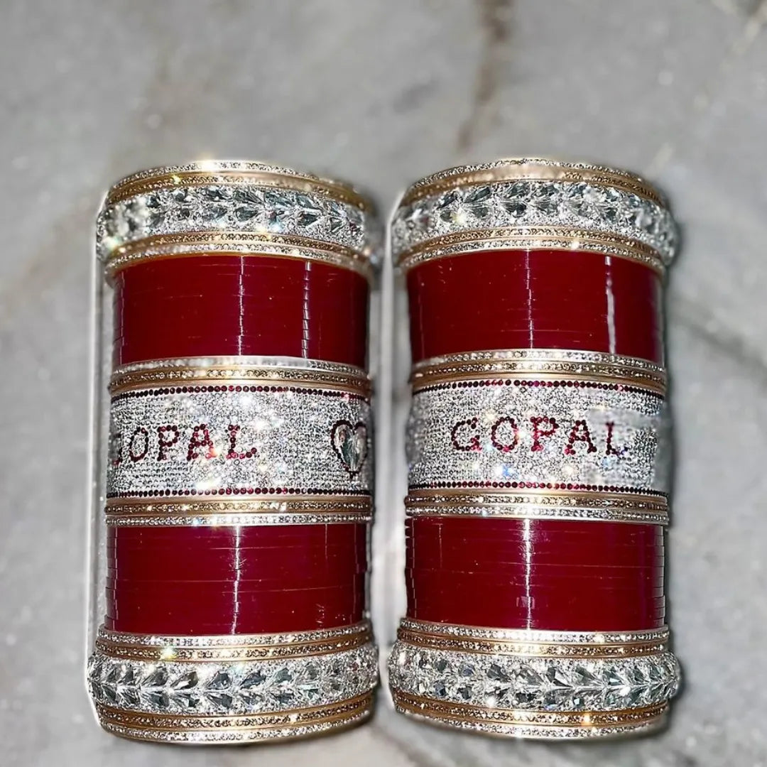 Best Punjabi Suhag Chura with Name