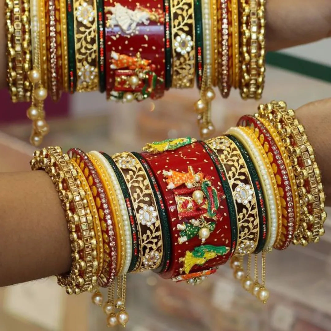 Chuda hot sale chuda bangles