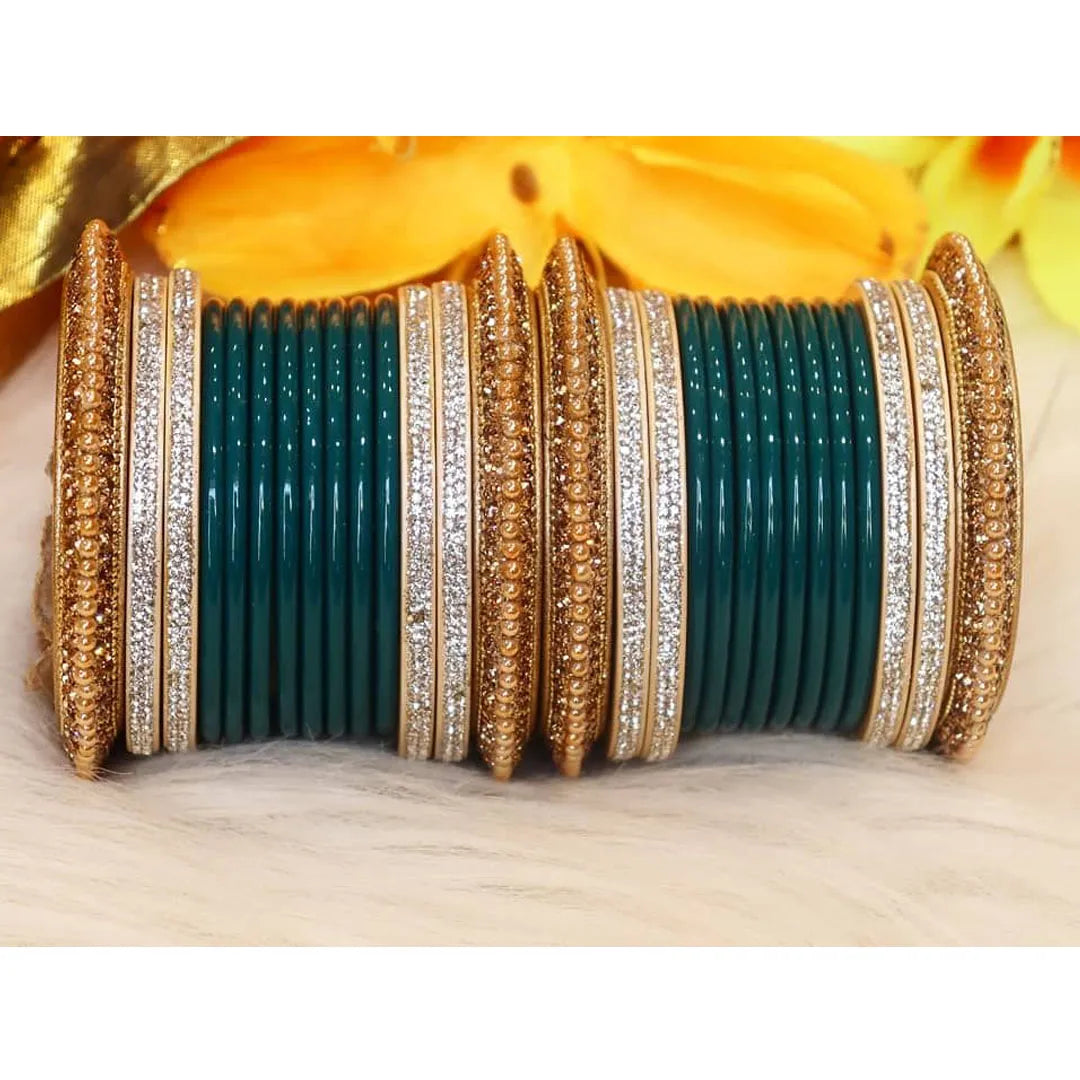 Lac Semi Bridal Chuda in Beautiful Design