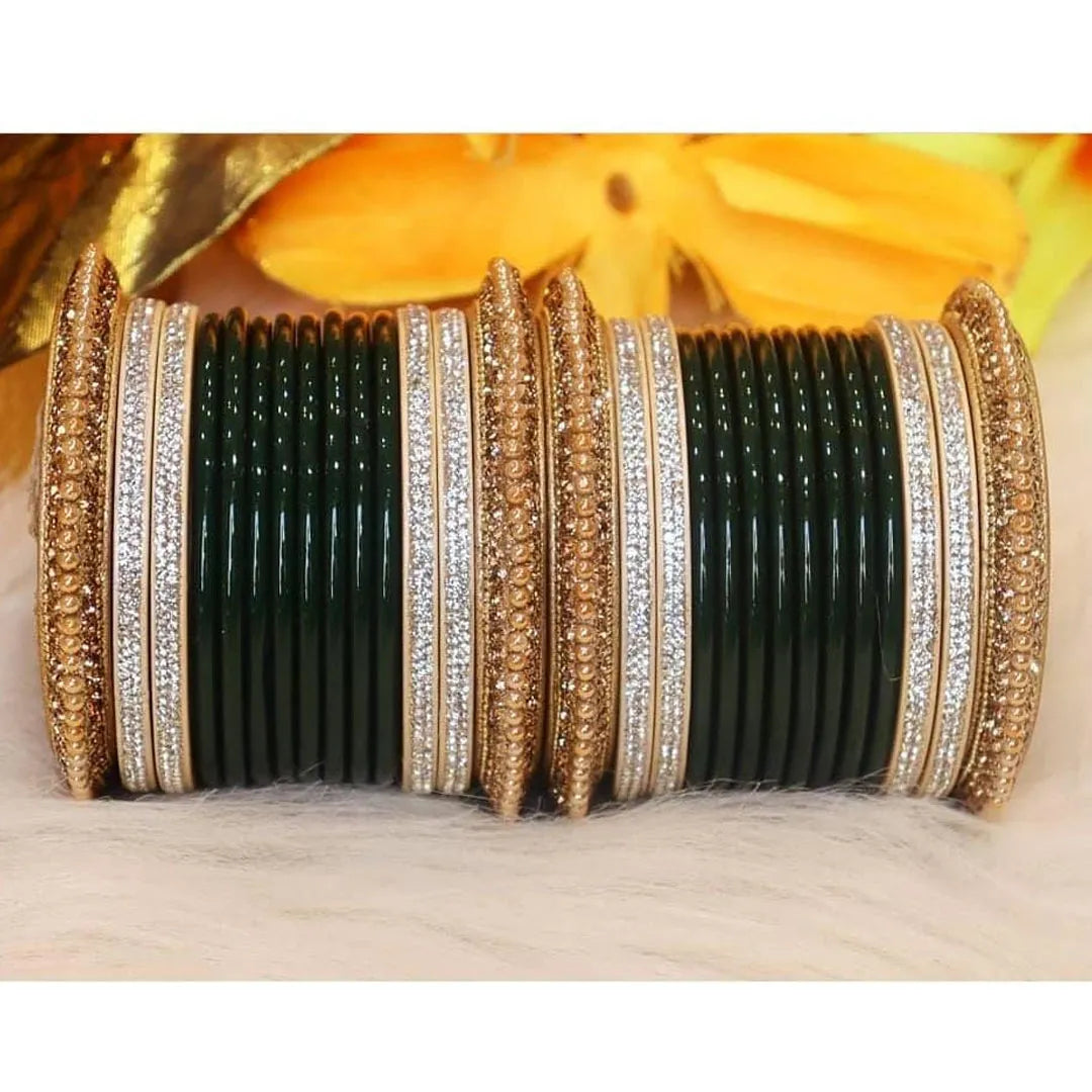 Lac Semi Bridal Chuda in Beautiful Design