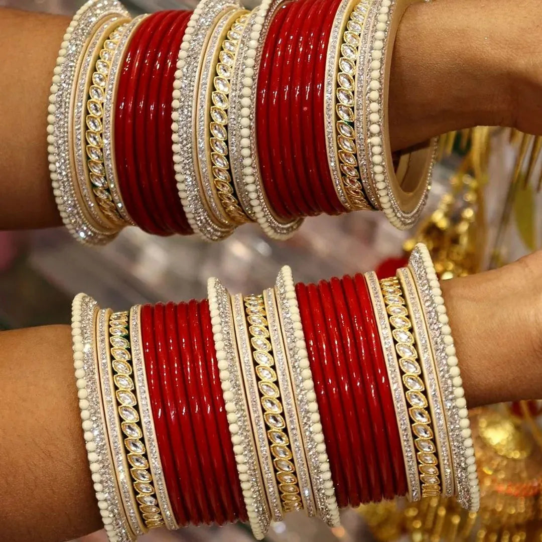 Best Punjabi Lac Bangles For Bride
