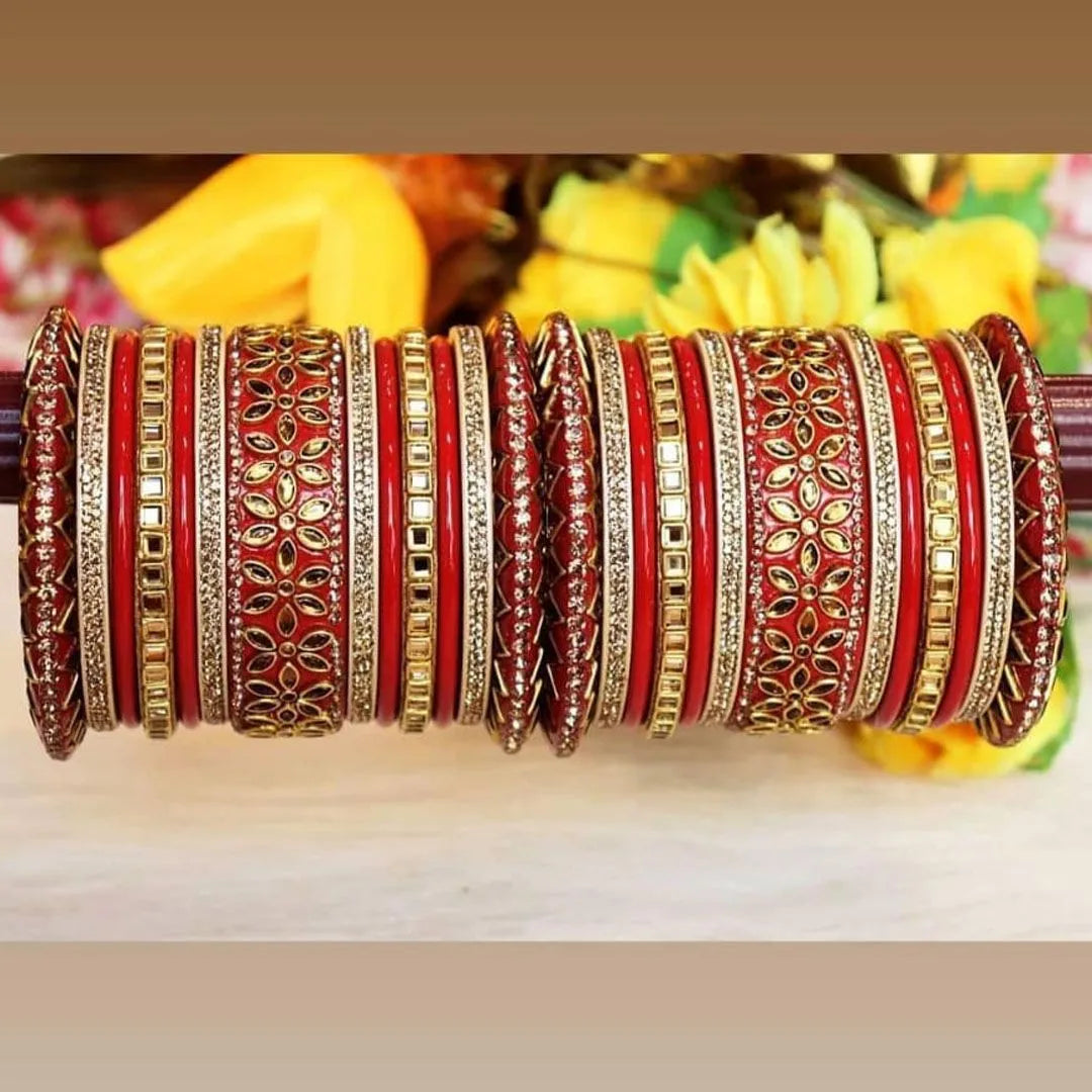 Best Lac Kundan Chuda For Bridal Taj Bridal Store