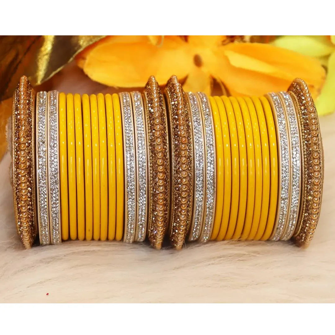 Lac Semi Bridal Chuda in Beautiful Design