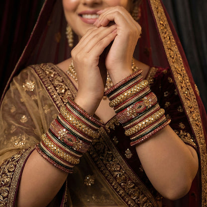 Premium Rajasthani Rajwadi Bridal Chura for Wedding Wear