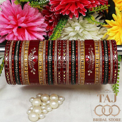 Lakh Bangles Set New Design For Wedding