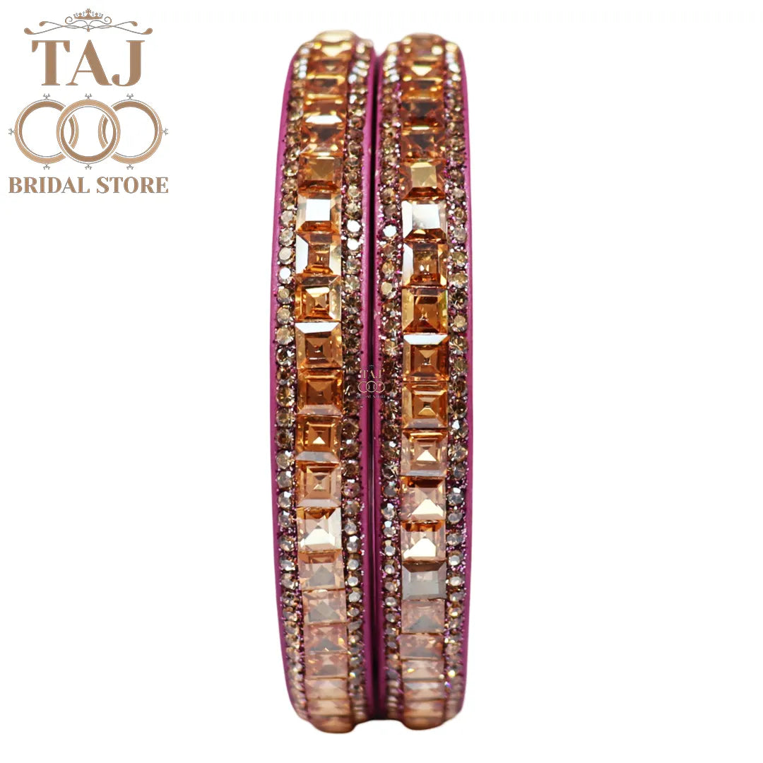 Rajasthani Kundan Lac Kada Bangles with Best Kundan Design