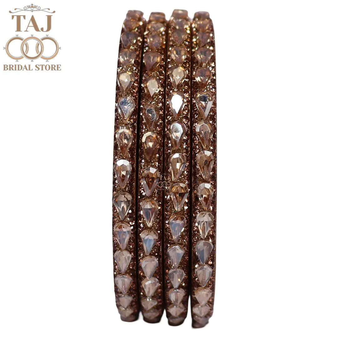 Pure Lac Bangles For Women With Best Kundan Design