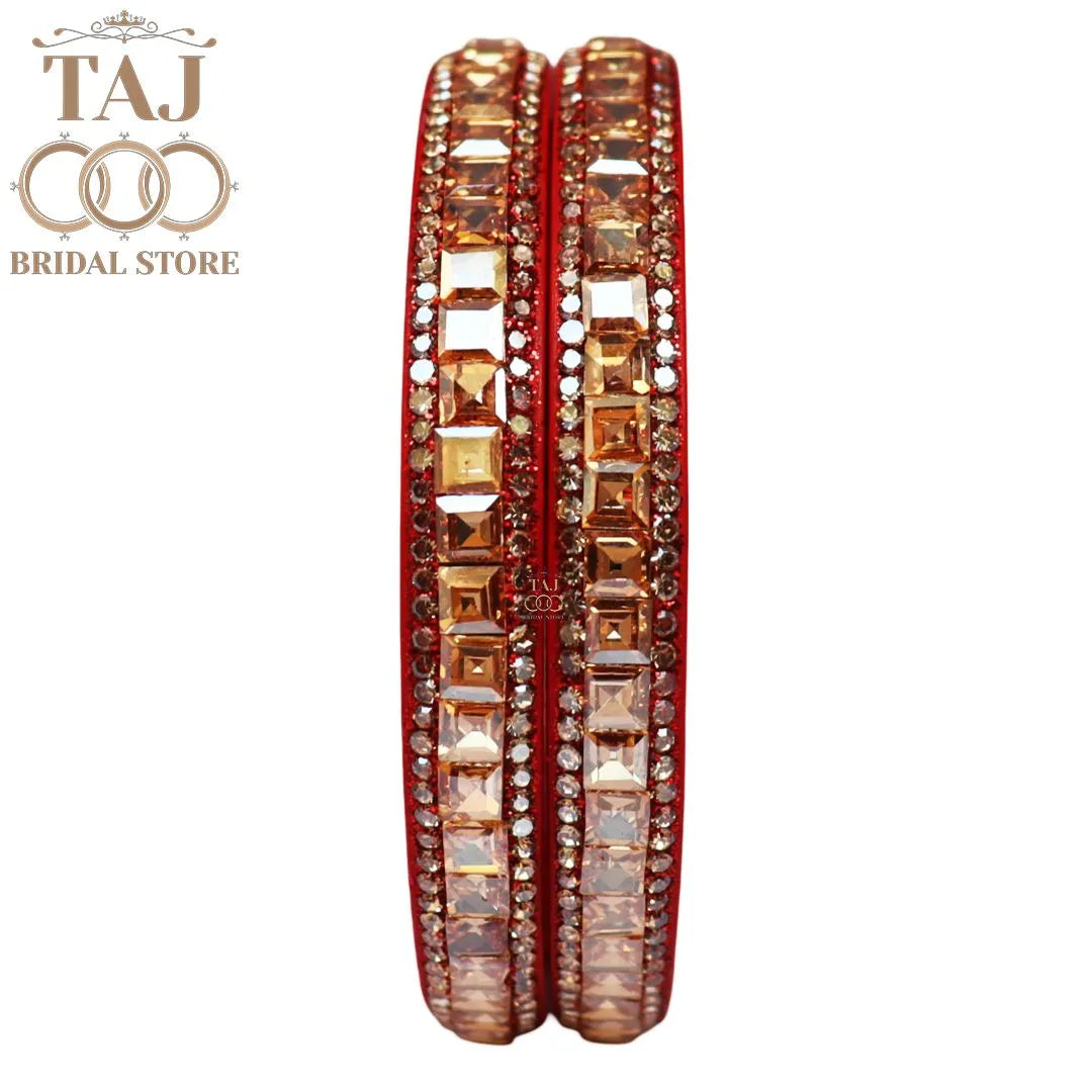 Rajasthani Kundan Lac Kada Bangles with Best Kundan Design