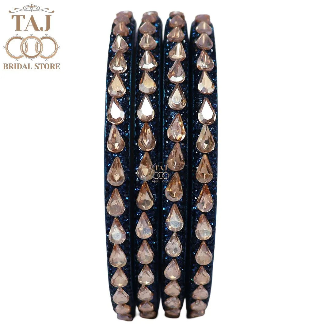 Pure Lac Bangles For Women With Best Kundan Design