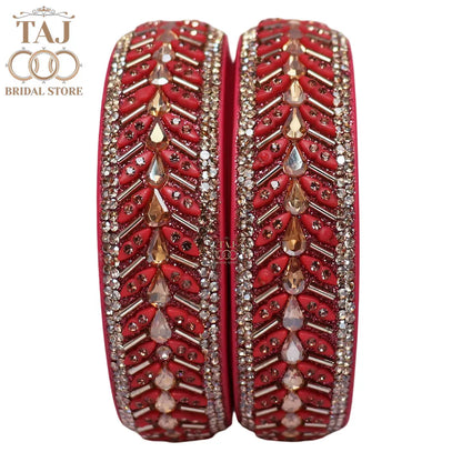 Jaipuri Fancy Lac Kada Bangles in Latest Kundan Design